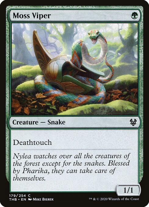 Moss Viper - Theros Beyond Death - 179