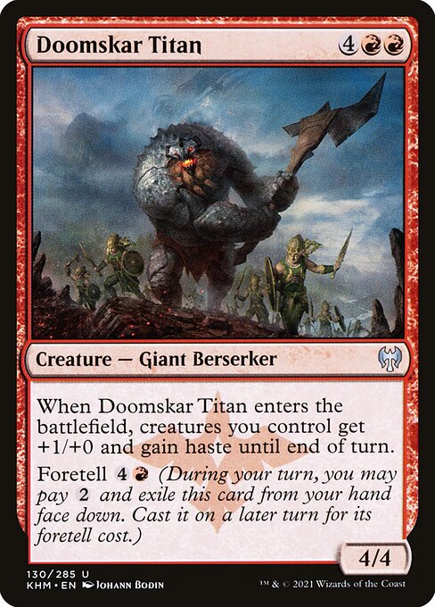 Doomskar Titan - Kaldheim - 130