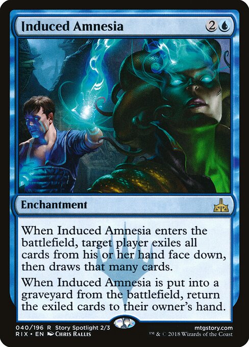 Induced Amnesia - Rivals of Ixalan - 40
