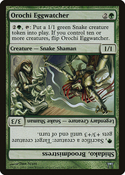 Orochi Eggwatcher // Shidako, Broodmistress - Champions of Kamigawa - 233