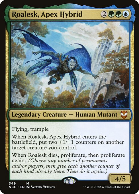 Roalesk, Apex Hybrid - New Capenna Commander - 349