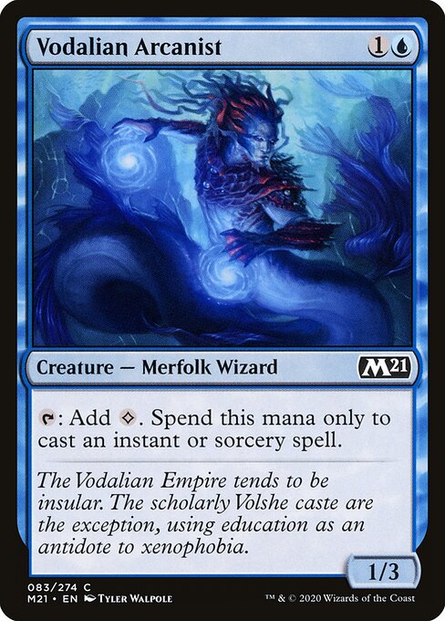 Vodalian Arcanist - Core Set 2021 - 83