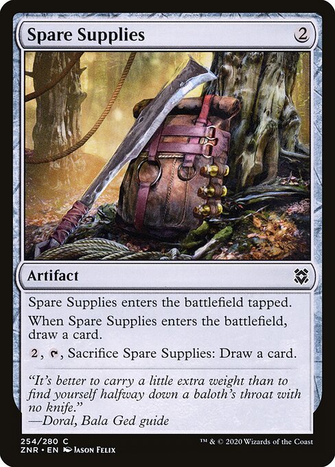 Spare Supplies - Zendikar Rising - 254