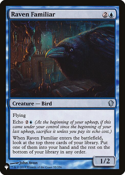 Raven Familiar - The List - C13-55