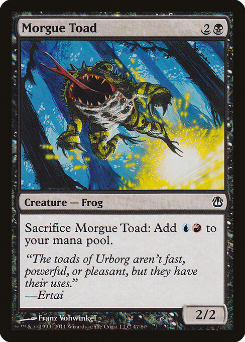 Morgue Toad - Duel Decks: Ajani vs. Nicol Bolas - 47