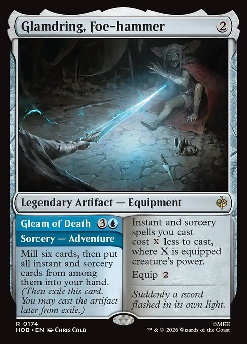 Glamdring, Foe-hammer // Gleam of Death - The Hobbit - 174