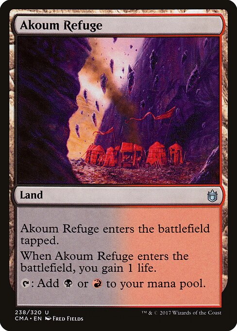Akoum Refuge - Commander Anthology - 238