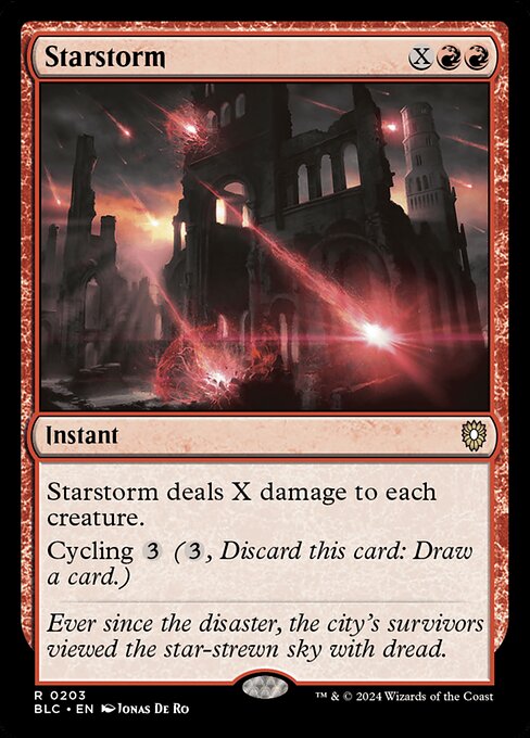 Starstorm - Bloomburrow Commander - 203