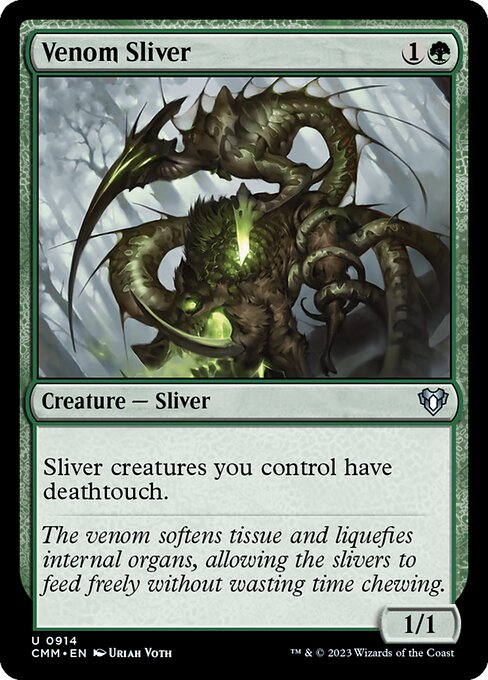 Venom Sliver - Commander Masters - 914