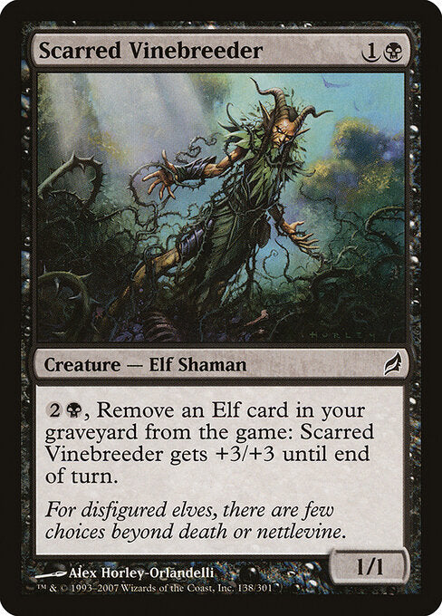 Scarred Vinebreeder - Lorwyn - 138