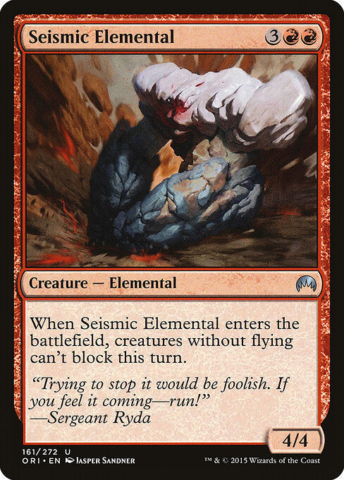 Seismic Elemental - Magic Origins - 161