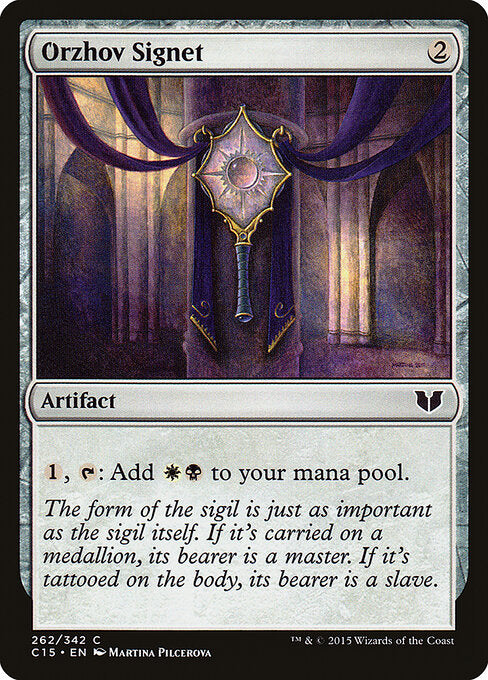 Orzhov Signet - Commander 2015 - 262