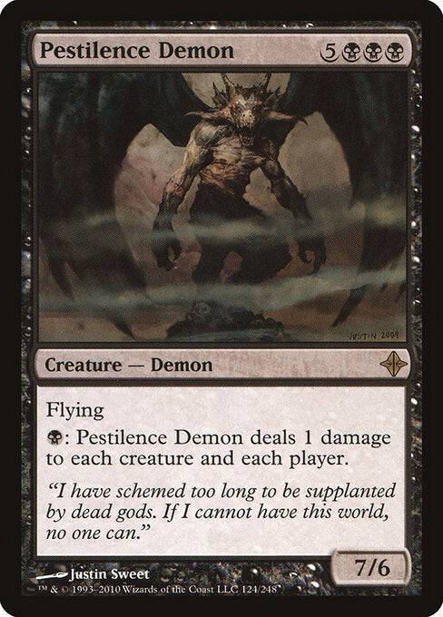 Pestilence Demon - Rise of the Eldrazi - 124