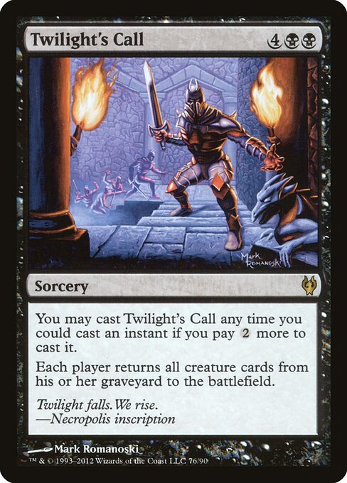 Twilight's Call - Duel Decks: Izzet vs. Golgari - 76