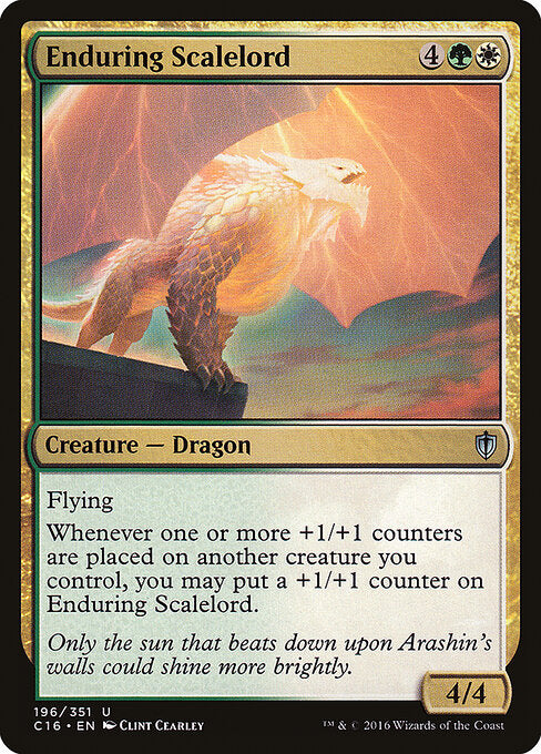Enduring Scalelord - Commander 2016 - 196