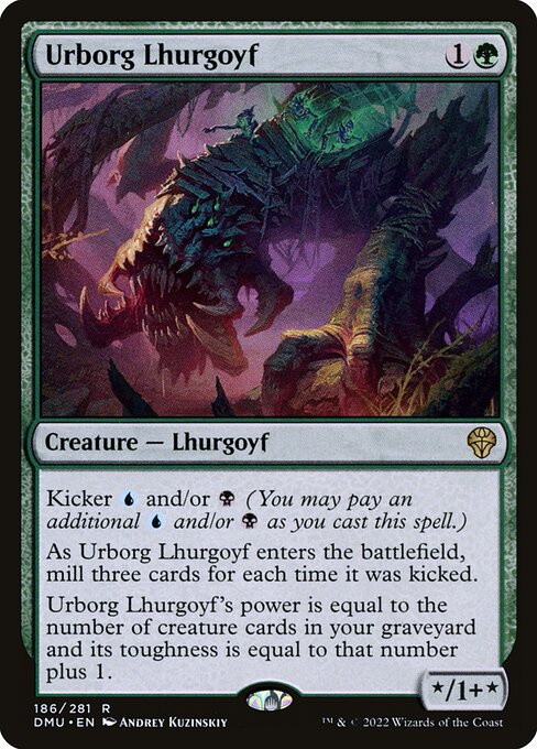 Urborg Lhurgoyf - Dominaria United - 186