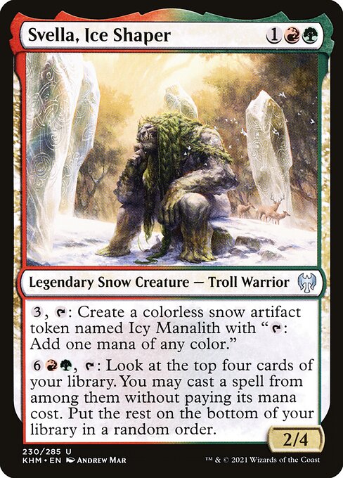 Svella, Ice Shaper - Kaldheim - 230