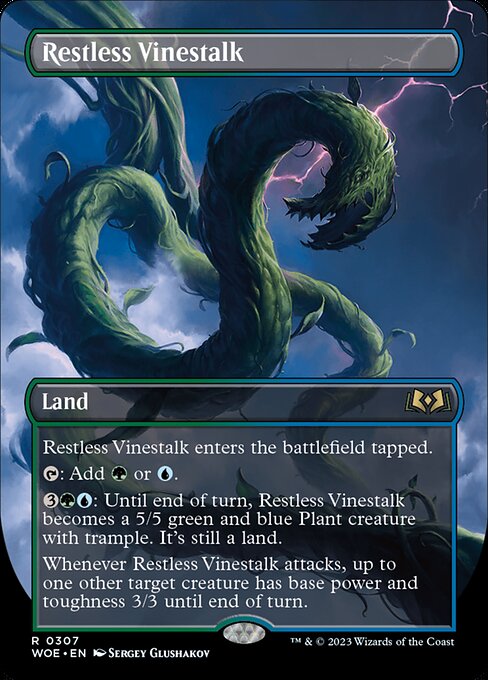 Restless Vinestalk - Wilds of Eldraine - 307