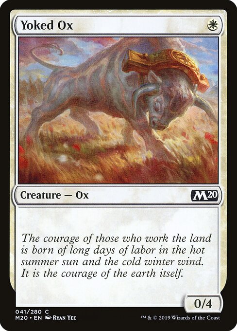 Yoked Ox - Core Set 2020 - 41