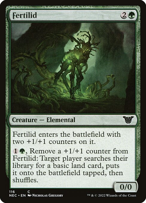 Fertilid - Neon Dynasty Commander - 116