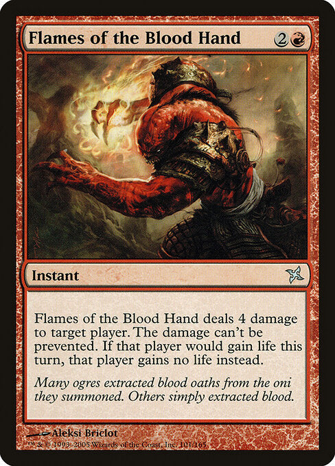 Flames of the Blood Hand - Betrayers of Kamigawa - 101