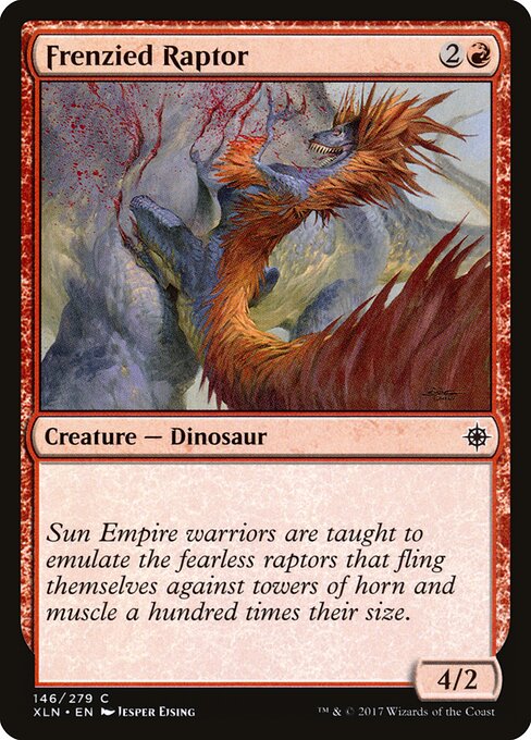 Frenzied Raptor - Ixalan - 146