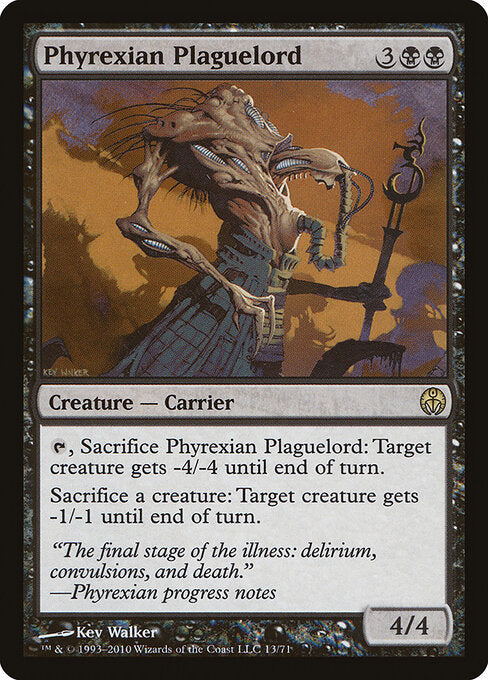 Phyrexian Plaguelord - Duel Decks: Phyrexia vs. the Coalition - 13