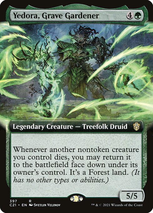 Yedora, Grave Gardener - Commander 2021 - 397