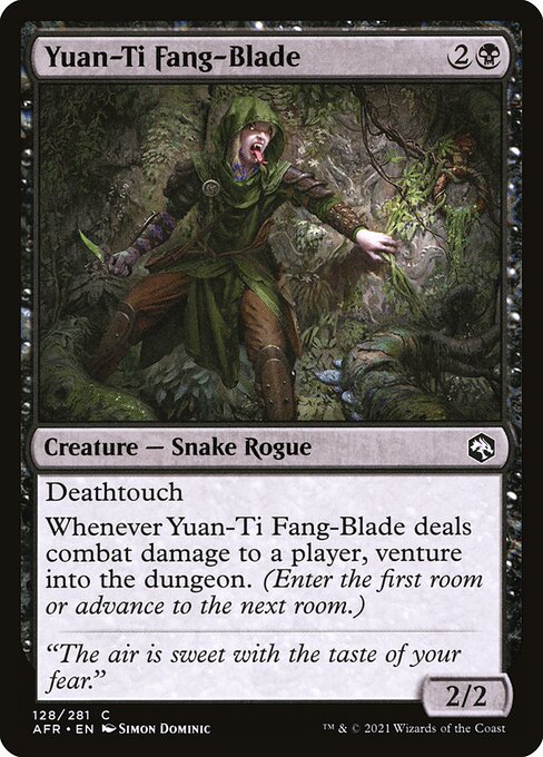 Yuan-Ti Fang-Blade - Adventures in the Forgotten Realms - 128