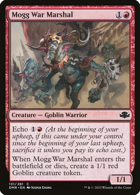 Mogg War Marshal - Dominaria Remastered - 131