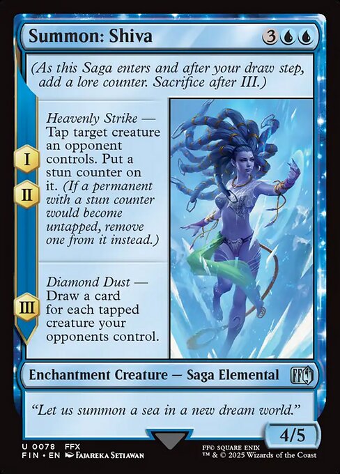 Summon: Shiva - Final Fantasy - 78