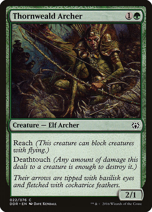 Thornweald Archer - Duel Decks: Nissa vs. Ob Nixilis - 22