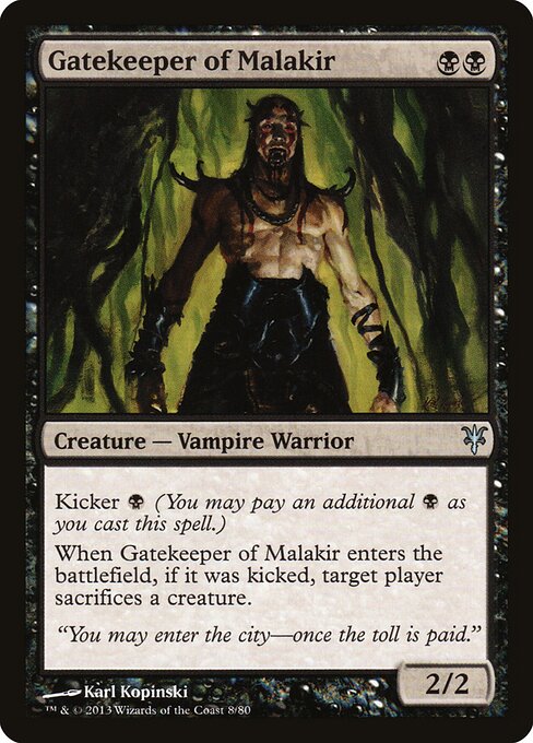 Gatekeeper of Malakir - Duel Decks: Sorin vs. Tibalt - 8