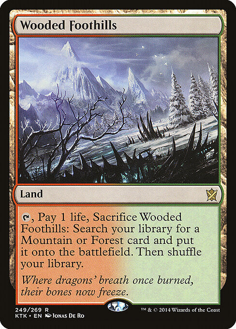 Wooded Foothills - Khans of Tarkir - 249
