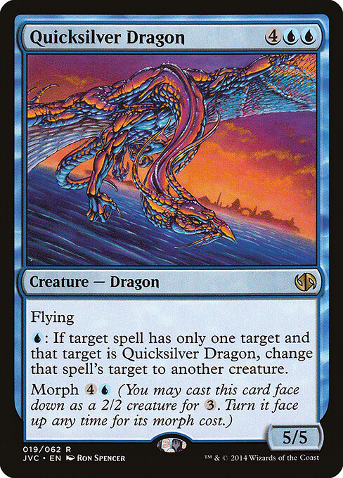 Quicksilver Dragon - Duel Decks Anthology: Jace vs. Chandra - 19