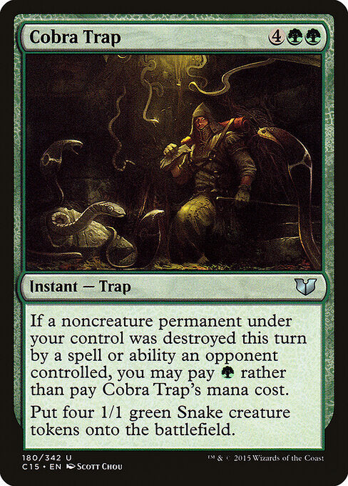 Cobra Trap - Commander 2015 - 180