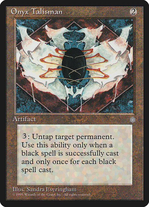 Onyx Talisman - Ice Age - 331