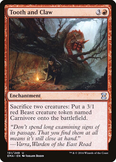 Tooth and Claw - Eternal Masters - 151