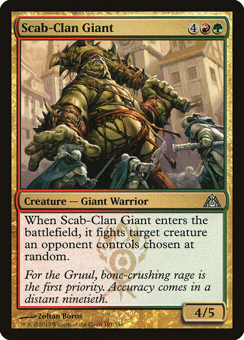 Scab-Clan Giant - Dragon's Maze - 101