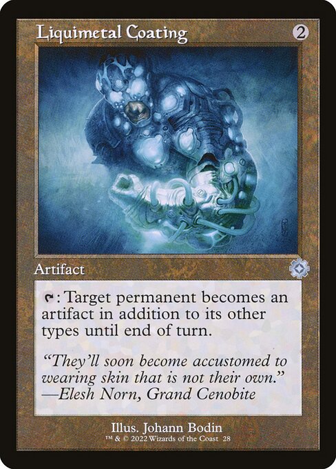 Liquimetal Coating - The Brothers' War Retro Artifacts - 28