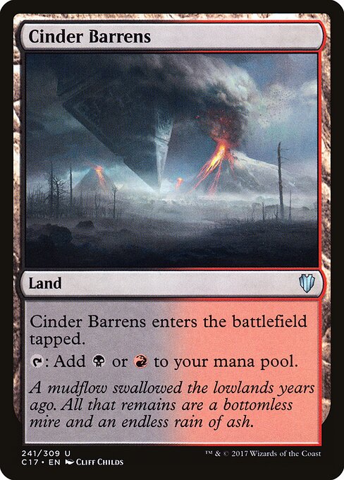 Cinder Barrens - Commander 2017 - 241