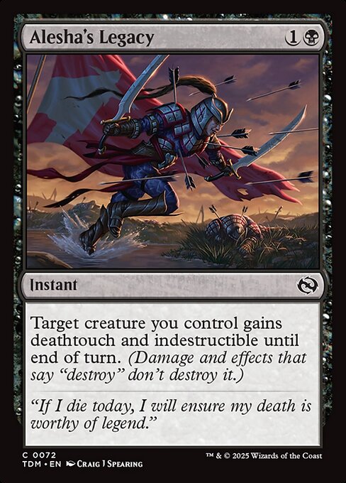 Alesha's Legacy - Tarkir: Dragonstorm - 72