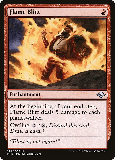 Flame Blitz - Modern Horizons 2 - 124