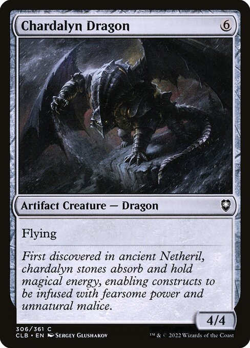 Chardalyn Dragon - Commander Legends: Battle for Baldur's Gate - 306
