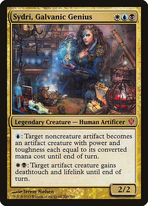Sydri, Galvanic Genius - Commander 2013 - 220