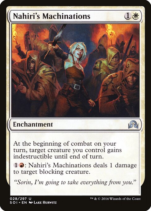Nahiri's Machinations - Shadows over Innistrad - 28