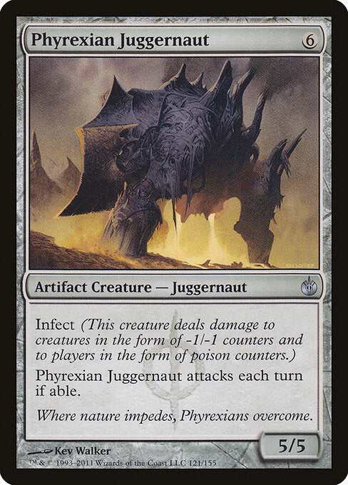 Phyrexian Juggernaut - Mirrodin Besieged - 121