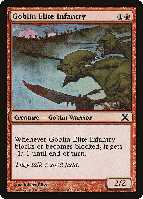 Goblin Elite Infantry - Tenth Edition - 206