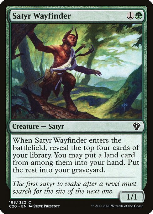 Satyr Wayfinder - Commander 2020 - 188