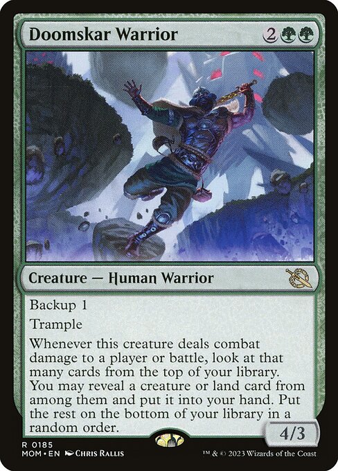 Doomskar Warrior - March of the Machine - 185